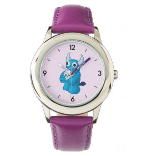 Cute Demon Skull - Halloween Cartoon Character Watch