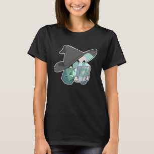 Cute Demonic Tablet Witch Creepy Guy T-Shirt