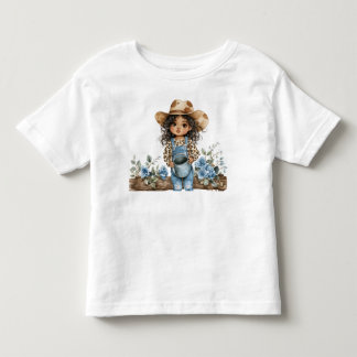 Cute Denim Cowgirl 3  Toddler T-Shirt