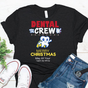 Cute Dental Crew Christmas Group T-Shirt