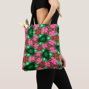 Cute Desert Rose Pattern Tote Bag