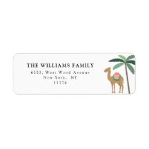 Cute Desert Themed Camel Palm Trees Matching