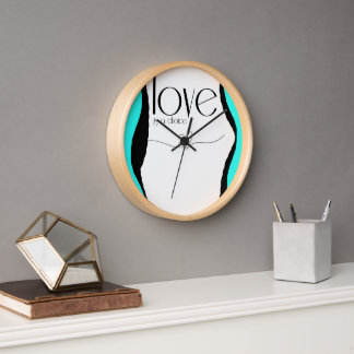 cute design girl clock