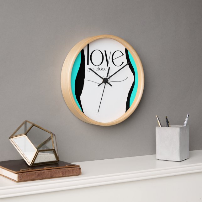 cute design girl clock (Office)