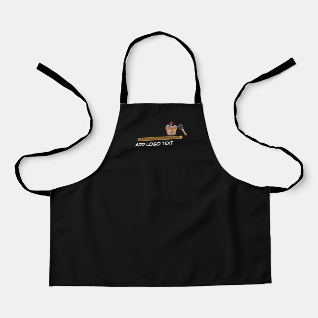 Cute dessert cupcakes Cupcake baking minimal baker Apron (Front)