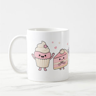 Cute Dessert Mug, Kawaii Sweets Coffee Cup
