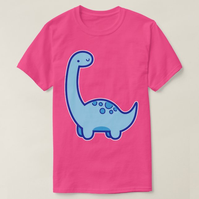 Cute Dino Baby One Piece  T-Shirt (Design Front)
