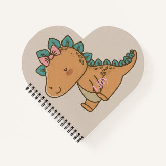 Cute Dino Design for Kids Notebook