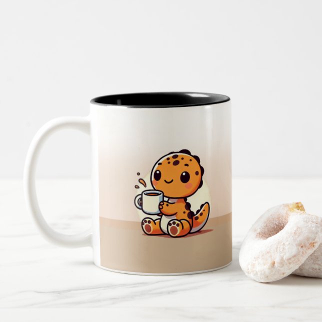 Cute Dino Mug (With Donut)