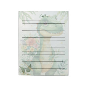 Cute Dino Notepad