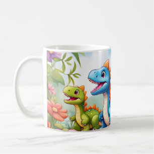 Cute Dinosaur 11 oz Mug For Kids