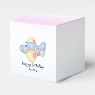 Cute dinosaur aeroplane Student kids Birthday part Favour Box