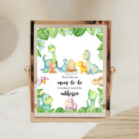Cute Dinosaur Baby Shower Envelope Station