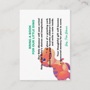 Cute Dinosaur Baby Shower Invitation 