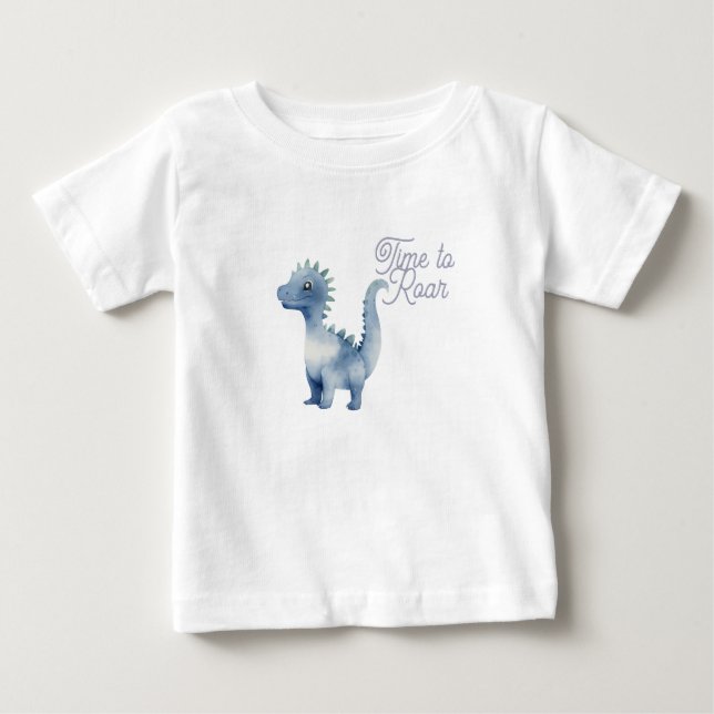 Cute Dinosaur Baby T-Shirt (Front)