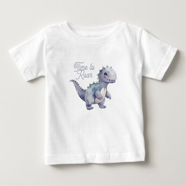 Cute Dinosaur Baby T-Shirt (Front)
