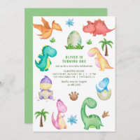 Cute Dinosaur Birthday Party