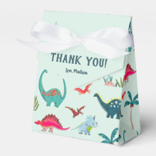 Cute Dinosaur Boy Babyshower Thank you Favour Box