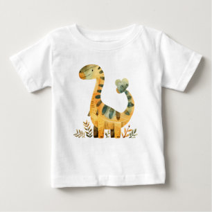 Cute Dinosaur Cartoon – Fun Dino Shirt for babies