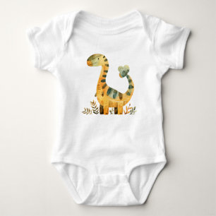 Cute Dinosaur Cartoon – Fun Dino Shirt for babies
