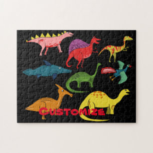 Cute Dinosaur Collection Thunder_Cove Jigsaw Puzzle