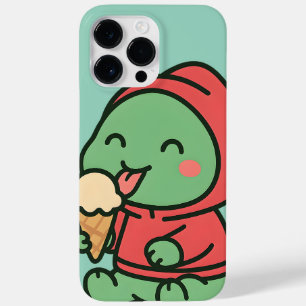 Cute Dinosaur Eating Ice Cream – Phone cases