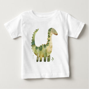Cute Dinosaur Illustration – Fun Dino Baby T-Shirt
