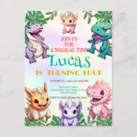 Cute dinosaur jungle School kids Birthday party ki