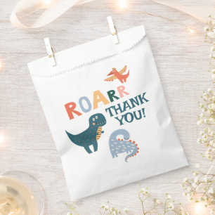 Cute Dinosaur Kids Birthday Party  Favour Bags
