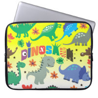 Cute Dinosaur Laptop Bag