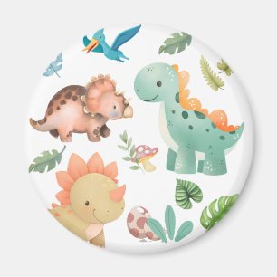 Cute dinosaur magnet