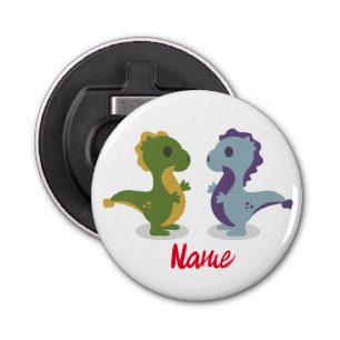 Cute Dinosaur Pair Thunder_Cove Bottle Opener