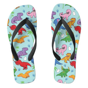 Cute Dinosaur Pattern Jandals