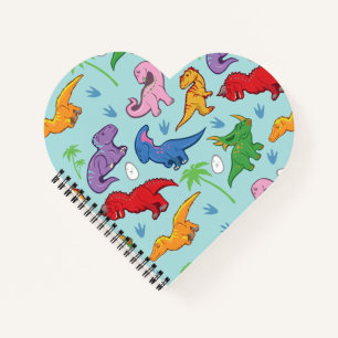 Cute Dinosaur Pattern Notebook