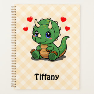 Cute Dinosaur Planner – Add Name