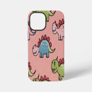 Cute dinosaur seamless pattern iPhone 12 mini case