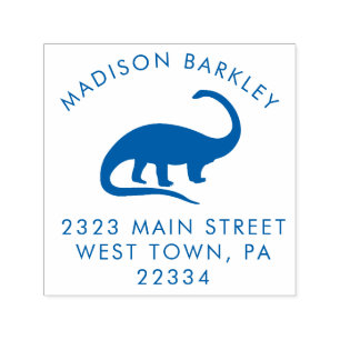 Cute Dinosaur Self-inking Stamp