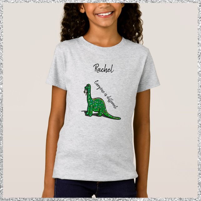 Cute Dinosaur Spotted Brontosaurus Tshirt (Creator Uploaded)