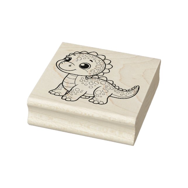 Cute Dinosaur Stamp (Stamp)
