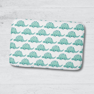 Cute Dinosaur Stegosaurus Kids Bath Mat