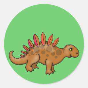 Cute Dinosaur Sticker for Kids