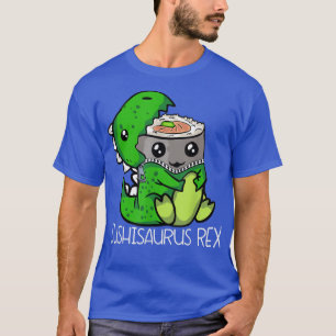 Cute Dinosaur Sushi Lover Women Tre Men Sushi  T-Shirt