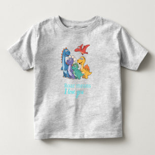 Cute Dinosaur T-Shirt for Kids – Roar Means I Love