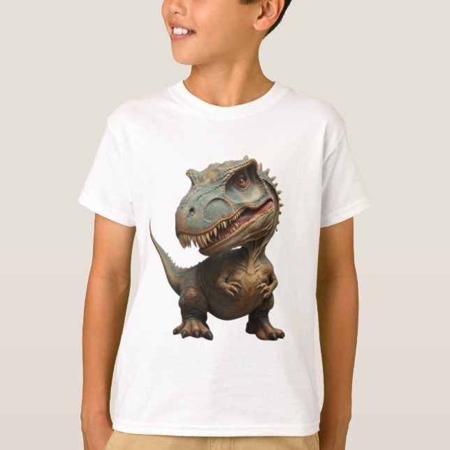 Cute dinosaur trex T-Shirt (Front)