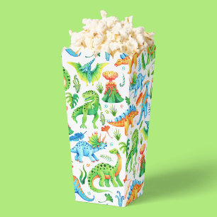 Cute Dinosaurs Boy's Birthday Dino Party Favour Box