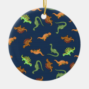 Cute Dinosaurs Pattern Ceramic Tree Decoration