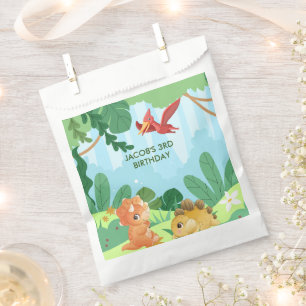 Cute Dinosaurs Theme Birthday Party Favour Bags