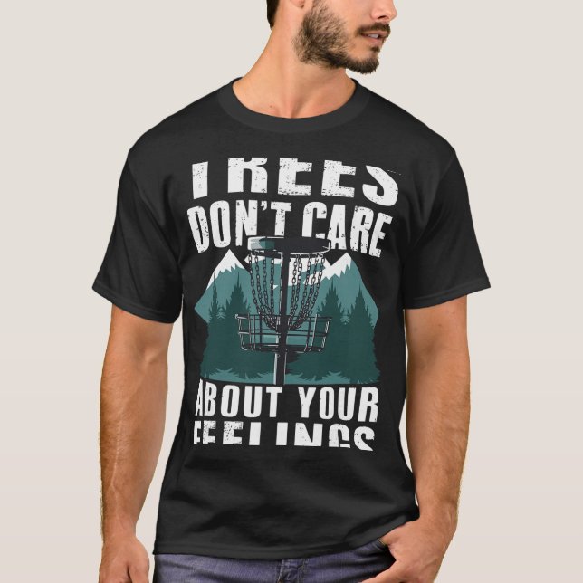 Cute Disc Golf Design Disc Golf Player  T-Shirt (Front)