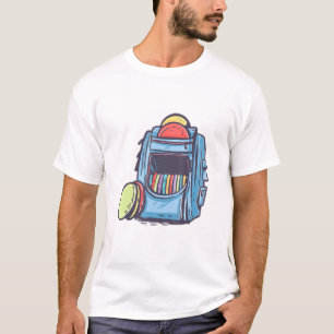 Cute Disc Golf Tour Bag With Discs T-Shirt