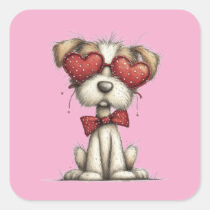 Cute Dog 3 Inch Sticker – Adorable Kawaii Design